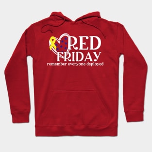 RED Friday - Stars and Hearts Hoodie